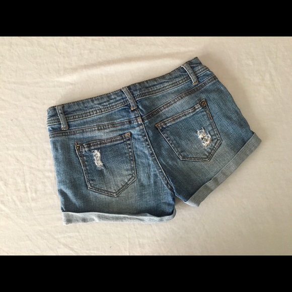 Denim Short Shorts - Picture 5 of 11